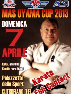 locandina oyama cup 2013